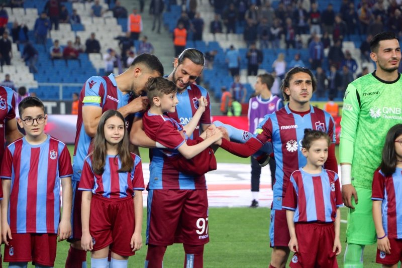 Trabzonspor - Kayserispor maçından kareler