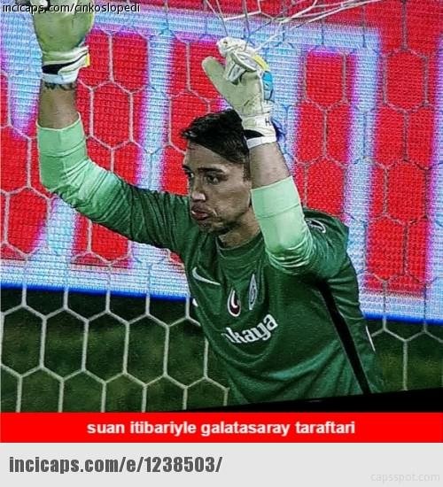 Galatasaray yenildi Caps’ler patladı