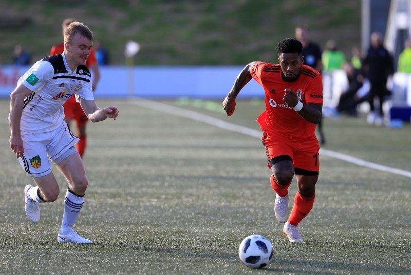 B36 Torshavn - Beşiktaş maçından kareler