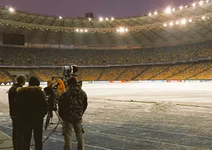 Kiev'de Beşiktaşlıları heyecanlandıran olay!