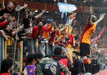 G.Saray'dan F.Bahçe'ye şarkılı gönderme!
