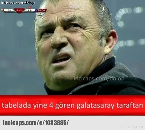 G.Saray - Arsenal maçı caps’leri