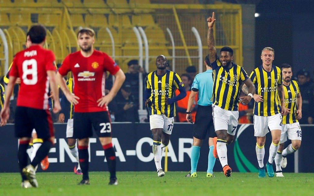 Fenerbahçe - Manchester United maçından kareler