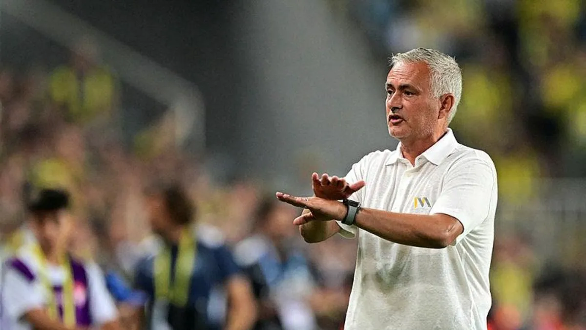 Jose Mourinho: Bugün olmayan tek şey...