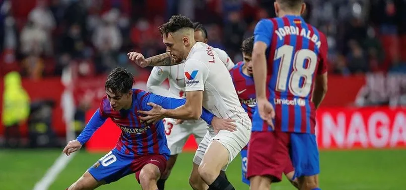 Sevilla 1-1 Barcelona (MAÇ SONUCU-ÖZET)