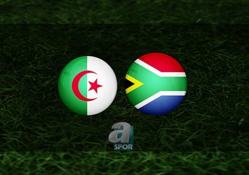 Cezayir - Güney Afrika maçı hangi kanalda?