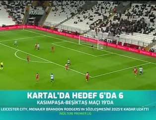Kartal'da hedef 6'da 6