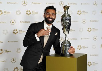 İngiltere'de yılın futbolcusu Salah!