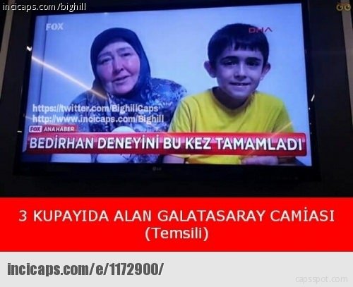 G.Saray kupayı aldı Caps’ler patladı