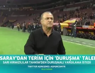Galatasaray'dan Fatih Terim için 'duruşma' talebi!