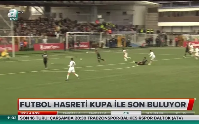 Futbol hasreti Kupa ile son buluyor