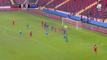 Gaziantep FK 1-0 Bodrumspor (ÖZET İZLE)