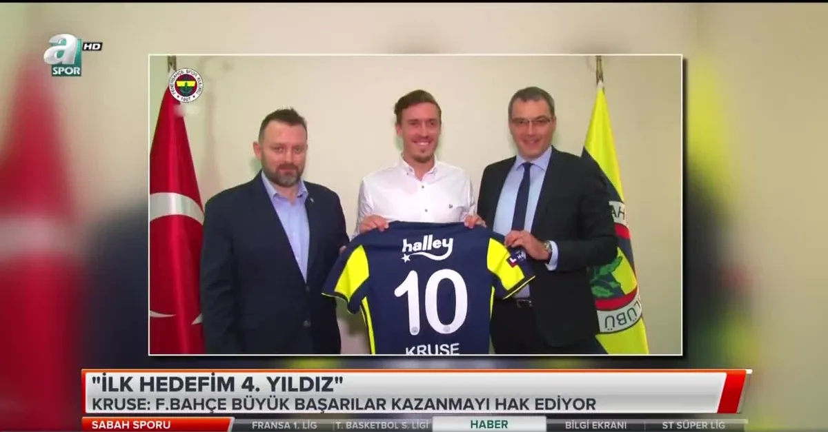 Kruse: "İlk hedefim 4. yıldız"