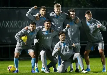 Trabzonspor'da keyifli antrenman