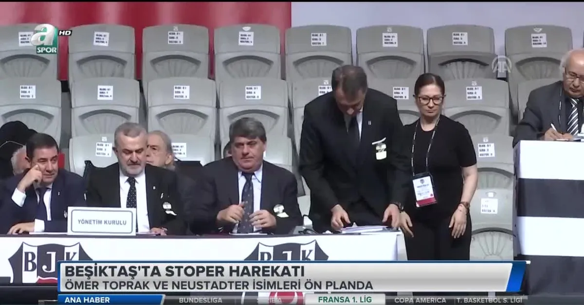 Beşiktaş'ta stoper harekatı