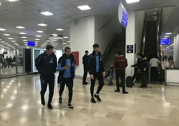 Trabzonspor kafilesi İstanbul'da