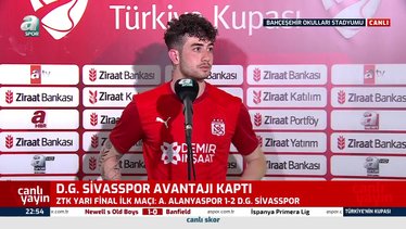 Sivasspor'a galibiyeti getiren Kerem Atakan Keskin'nden maç sözleri!