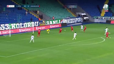 Çaykur Rizespor 0 - 1 Ankaraspor | MAÇ ÖZETİ