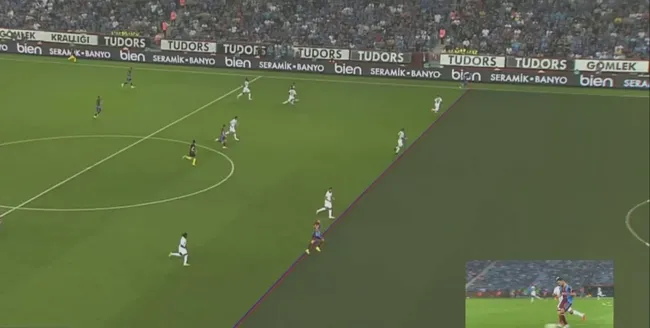 Trabzonspor Hatayspor maçında bulduğu gol ofsayt gerekçesiyle iptal edildi! - 1