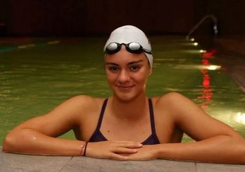 Milli yüzücü Selen Özbilen Türkiye rekoru kırdı