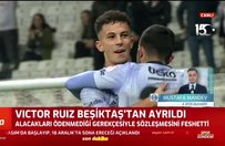 Victor Ruiz Beşiktaş'tan ayrıldı