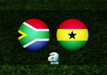 Güney Afrika-Gana maçı saat kaçta?