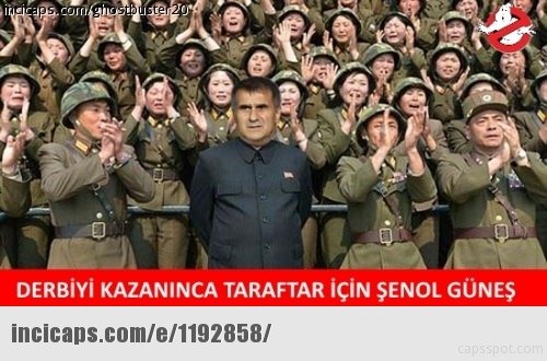 İşte derbi caps’leri