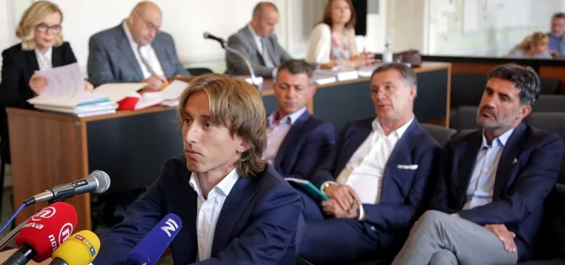 Luka Modric'e "yalancı şahitlik" suçlaması