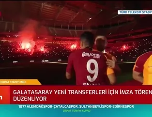 Falcao sahneye böyle çıktı! İşte o anlar...
