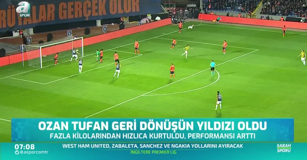 Ozan Tufan geri dönüşün yıldızı oldu