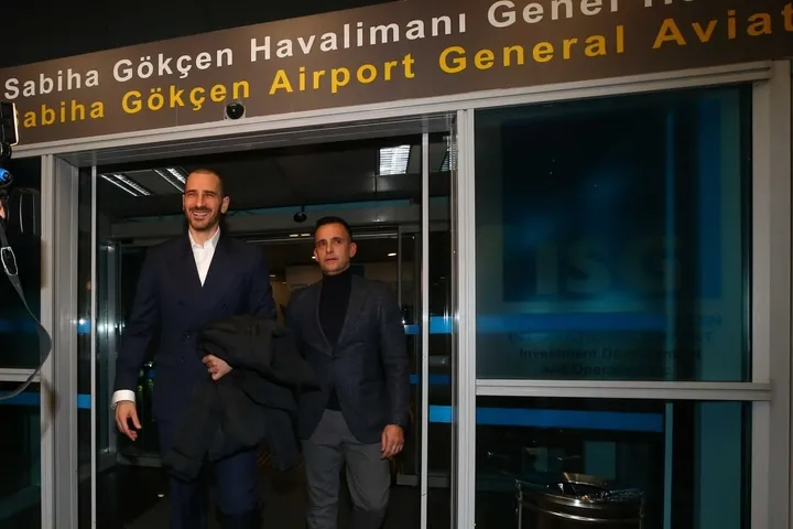 TRANSFER HABERİ - Leonardo Bonucci Fenerbahçe için İstanbul'a geldi! - 1