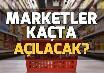 Pazar günü bakkal ve marketler kaçta açılıyor?