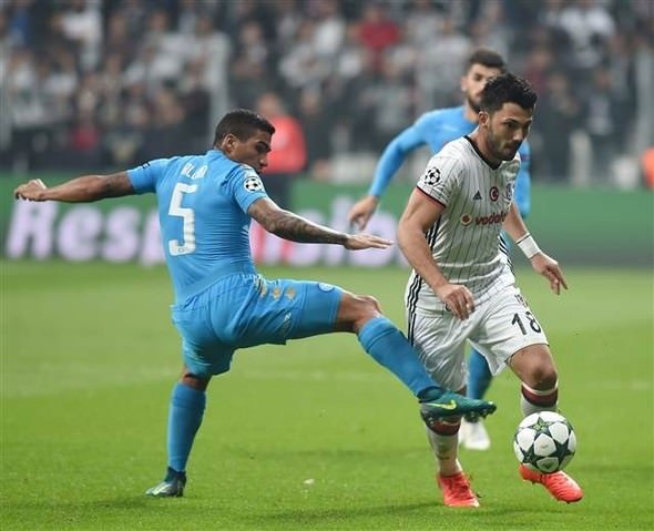 Beşiktaş-Napoli maçından unutulmaz fotoğraflar