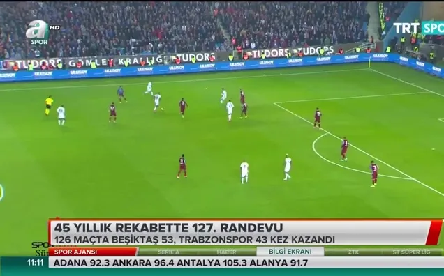 45 yıllık rekabette 127. randevu
