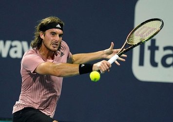 Tsitsipas Miami Açık'a veda etti!