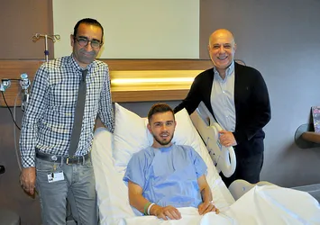 Sivassporlu Emre Kılınç fıtık ameliyatı oldu