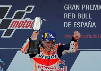 MotoGP İspanya Grand Prix’sinde Marc Marquez 1'inci oldu