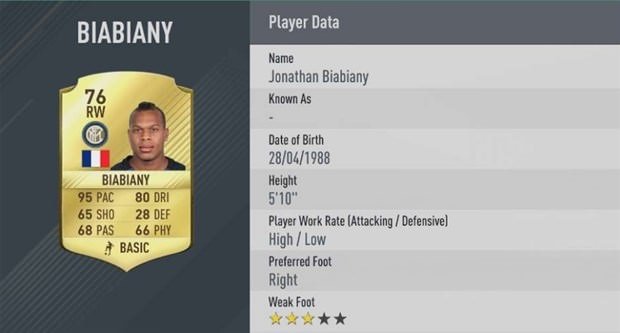 FIFA 17’nin en hızlı oyuncuları