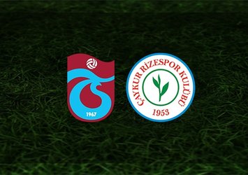 Trabzonspor - Rizespor maçı saat kaçta ve hangi kanalda?