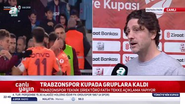Fatih Tekke: Oyundan koptuğunuz anda...