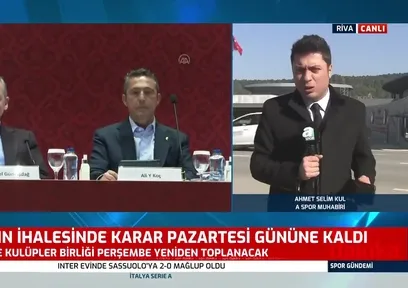 Yayın ihalesinde karar çıkmadı!