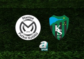 Manisa FK-Kocaelispor maçı saat kaçta?
