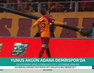 Yunus Akgün Adana Demirspor'da