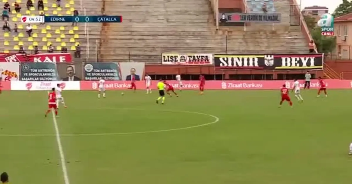 Edirnespor 3 - 0 Çatalcaspor | MAÇIN TAMAMI