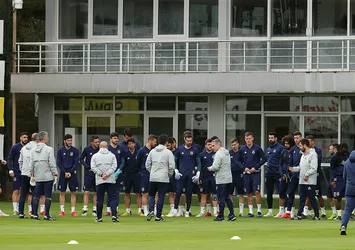Fenerbahçe'de Akhisarspor mesaisi sürdü