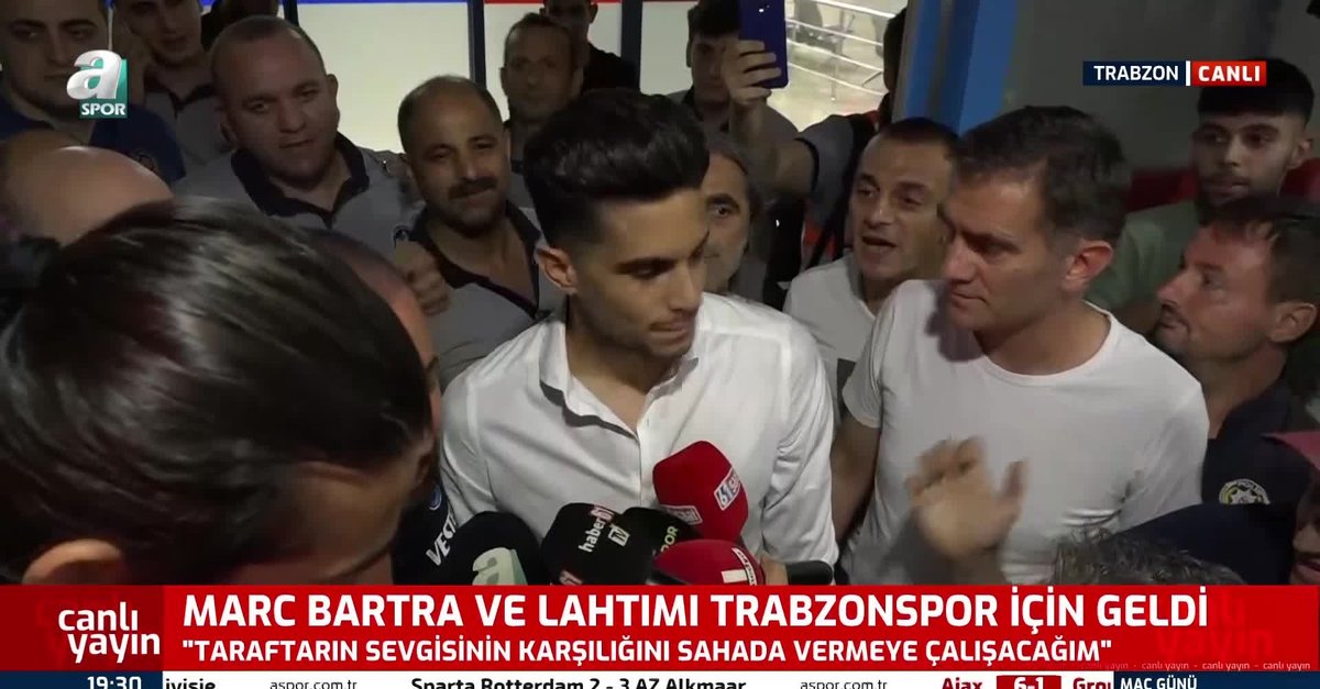 Bartra Trabzon'a geldi!