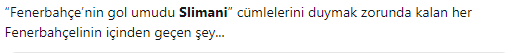 Fenerbahçeli taraftarlardan Comolli’ye Slimani tepkisi!