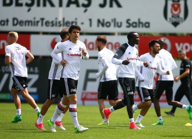 Beşiktaş idmanında gerginlik