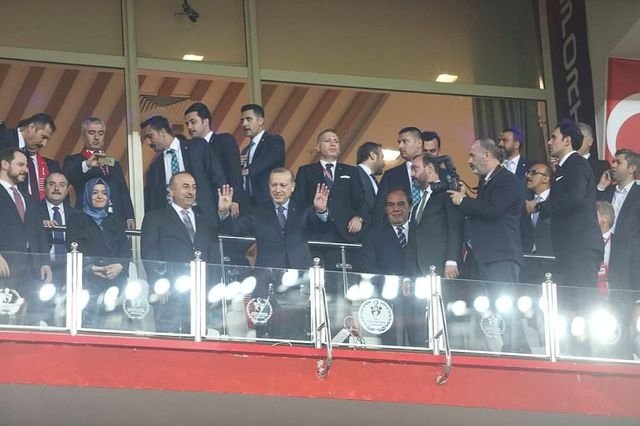 Cumhurbaşkanı Erdoğan, Antalya Stadı’nda