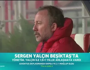Sergen Yalçın Beşiktaş'ta